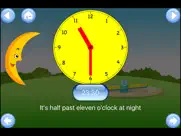 tell the time - baby learning english flash cards ipad images 3