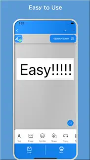 epson label editor mobile iphone capturas de pantalla 2