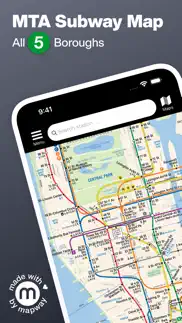 new york subway mta map iPhone Captures Décran 1