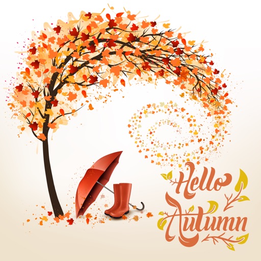 Animated Autumn Season Sticker app reviews download