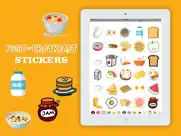 food and breakfast stickers ipad images 3