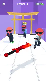 sword play! ninja corredor 3d iphone capturas de pantalla 3