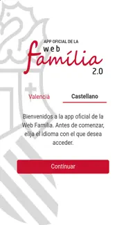 gva web familia 2.0 iphone capturas de pantalla 1