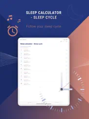 sleep cycle - sleep calculator ipad resimleri 1