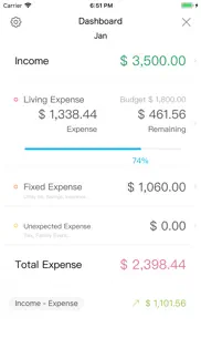 wesave - budget, money tracker iphone images 2