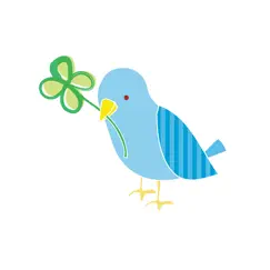 blue bird sticker logo, reviews
