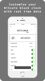 bitcoin block clock app iphone bildschirmfoto 4