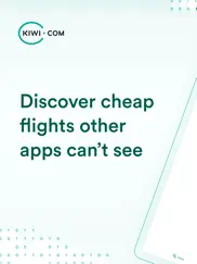kiwi.com: book cheap flights ipad images 1