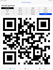 barcodes generator unlimited iPad Captures Décran 4