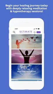 ultimate hypnosis, meditation iphone images 3