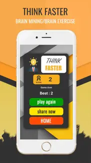 think faster - brain workout iphone images 3