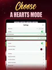 hearts offline - card game ipad images 3