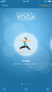 pocket yoga iPhone Captures Décran 1
