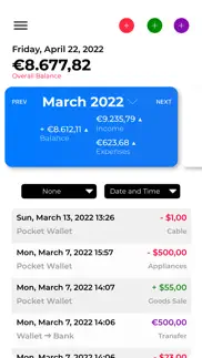 moneda - manage your money iphone resimleri 1