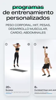 freeletics hiit fitness coach iphone capturas de pantalla 4