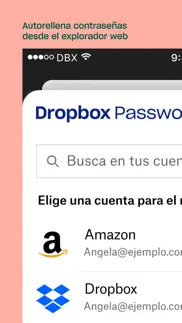 dropbox passwords iphone capturas de pantalla 3