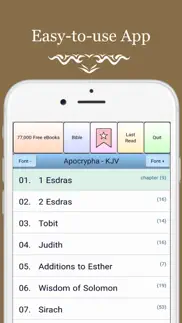 apocrypha pro: no ads! (bible) iphone images 4
