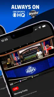 cbs sports app: scores & news iphone images 2