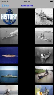 battleships of the u.s navy iPhone Captures Décran 2