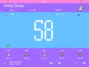 pixel weather - forecast iPad Captures Décran 1