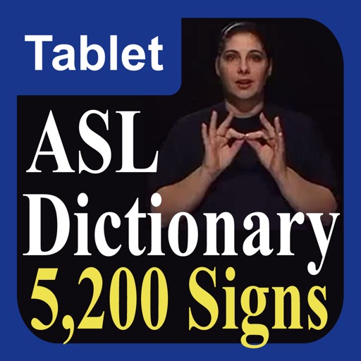 ASL Dictionary for iPad app reviews download