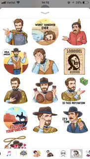 cowboy emoji funny stickers iphone images 2