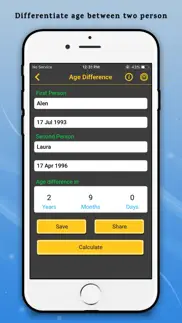 age calculator and manager iphone images 4