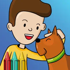 jim and his dog coloring book logo, reviews