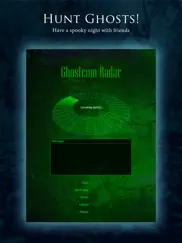 ghostcom radar spirit detector iPad Captures Décran 1