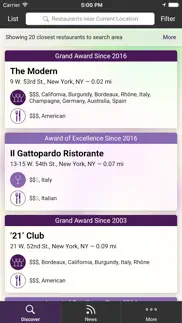 restaurant awards iphone images 2