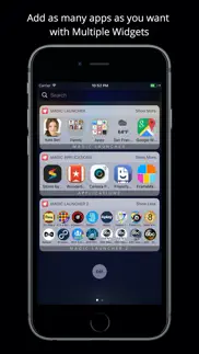 magic launcher pro widgets iPhone Captures Décran 3