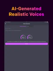 ai voice generator iPad Captures Décran 2