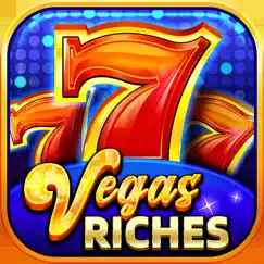 vegas riches slots casino game logo, reviews