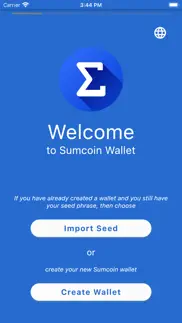 sumcoin wallet iphone images 1