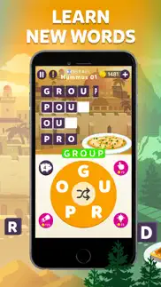 wordelicious - fun word puzzle iphone images 2