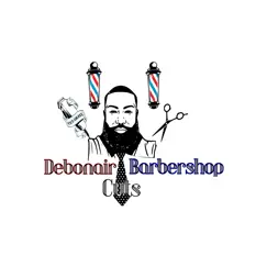 debonair cuts barbershop logo, reviews