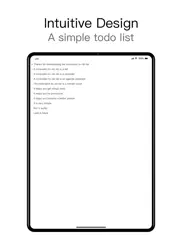 minimalist: to do list &widget ipad images 1