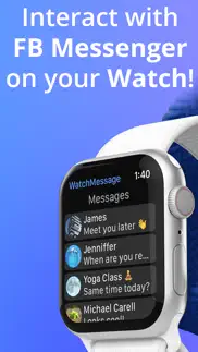 watchmessage for messenger iPhone Captures Décran 1