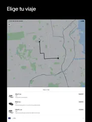uber - viajes asequibles ipad capturas de pantalla 3