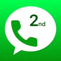second phone number -texts app logo, reviews