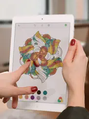 coloriage mandala magique pour adulte iPad Captures Décran 1