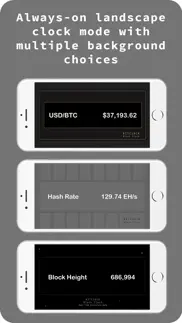 bitcoin block clock app iphone bildschirmfoto 1