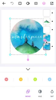 watercolor logo maker iPhone Captures Décran 4