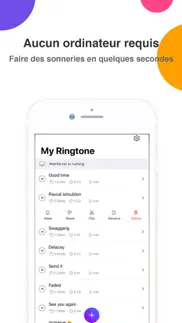 ringtones maker - the ring app iPhone Captures Décran 1