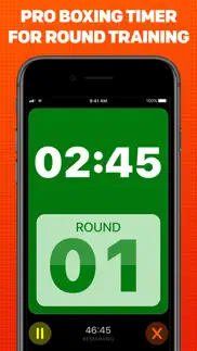 boxing timer pro round timer iphone images 1