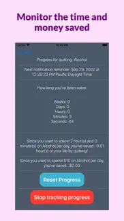 iquit - track your sobriety iphone resimleri 2