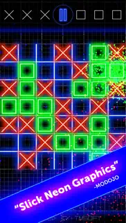 tic tac toe glow by tmsoft iphone images 1