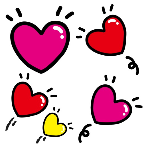 Hearts 4 Stickers app reviews download