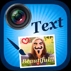 write on photos - add text, paint or draw on a pic logo, reviews