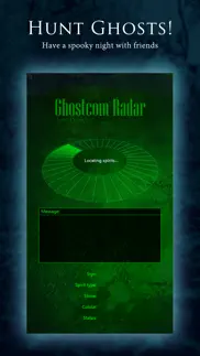 ghostcom radar spirit detector iPhone Captures Décran 1